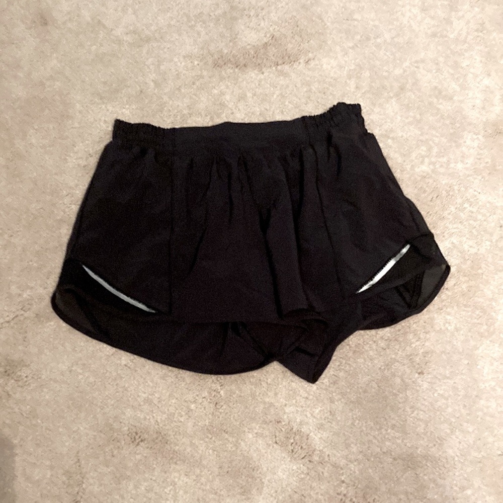 Black Hotty Hot LR Short 4” * Lined Size 8 tall